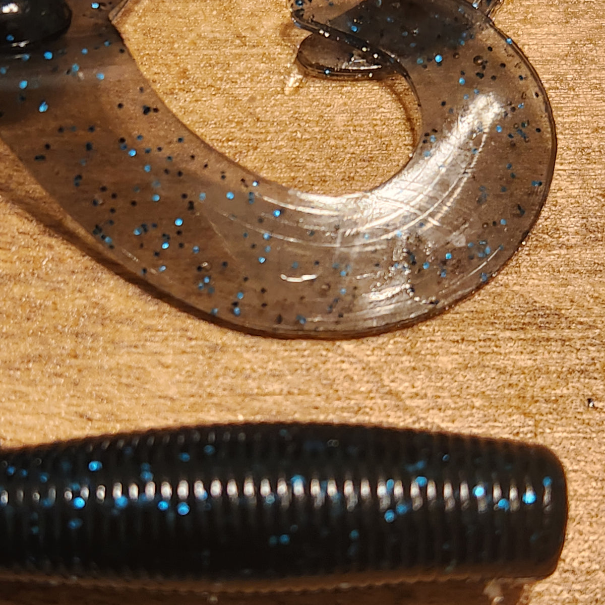 🌀 BAXTER’S BAITS TRIGGER GRUB™ Black n Blue