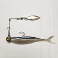 Micro Spinner w/ Chrome Willow leaf tipped w/ PowerBait Champ Minnow