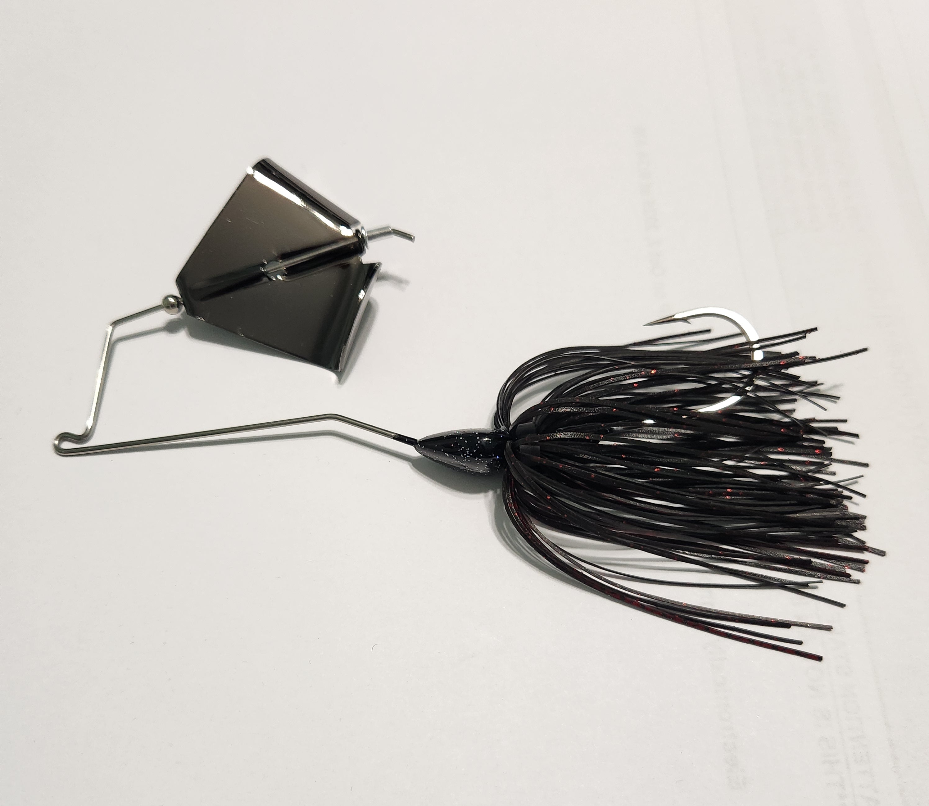 Buzzbait  Black w/ Black Blade