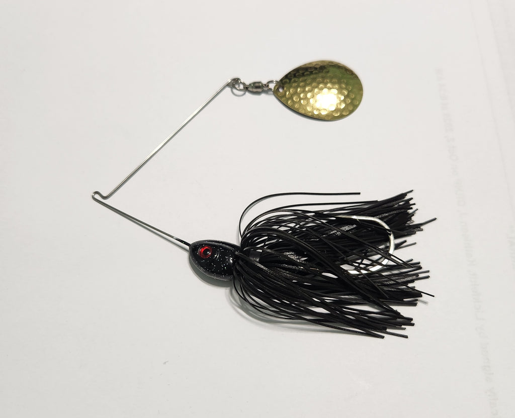 Spinner Bait Single Blade Colorado Black