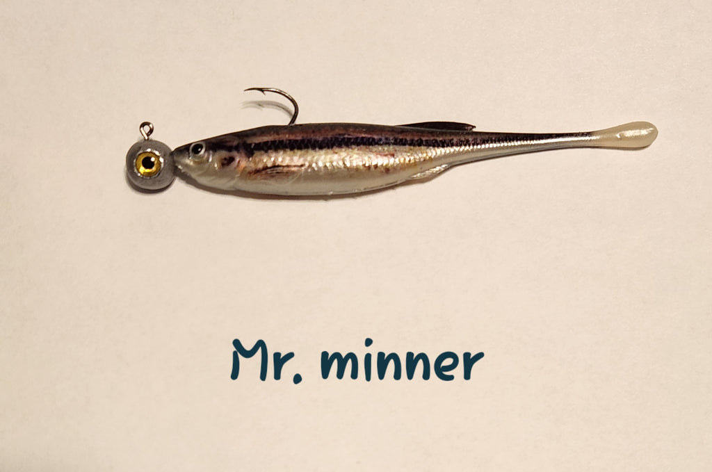 Ball Head Minnows With POWERBAIT DRIP MINNOW