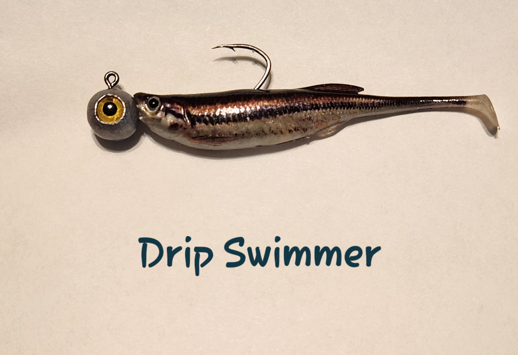 Ball Head Minnows With POWERBAIT DRIP MINNOW