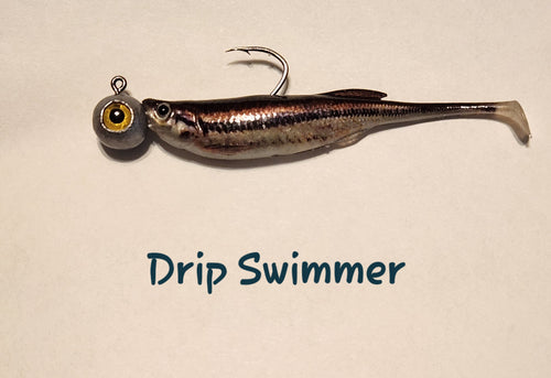 Ball Head Minnows With POWERBAIT DRIP MINNOW