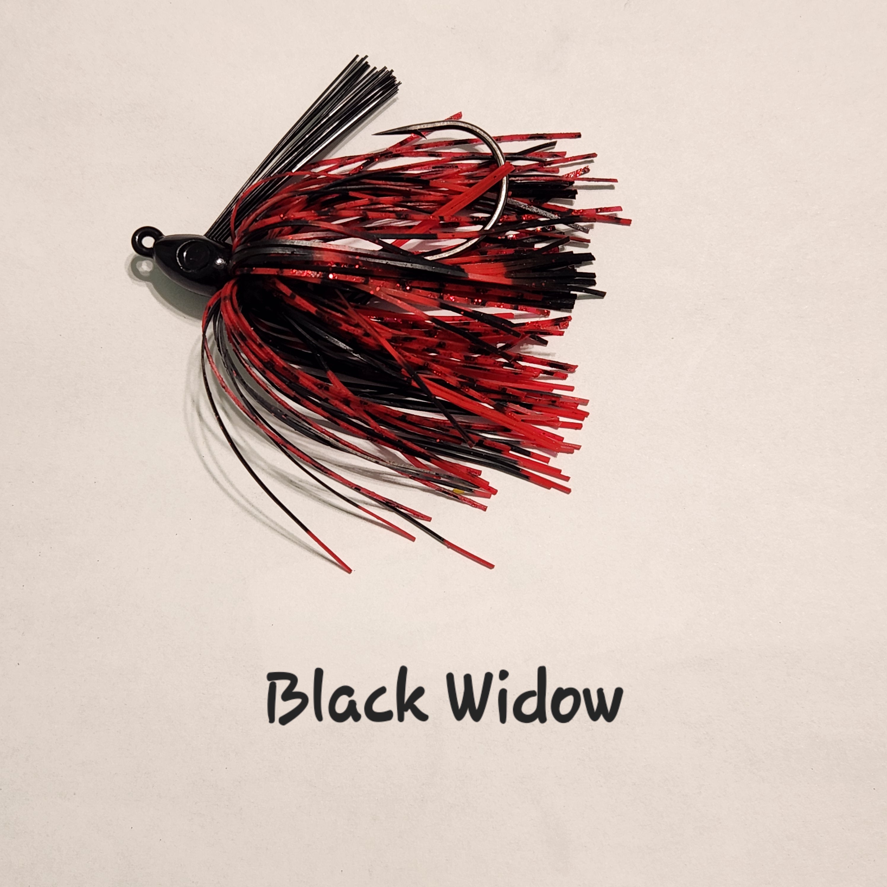 Swim Jig BLACK WIDOW