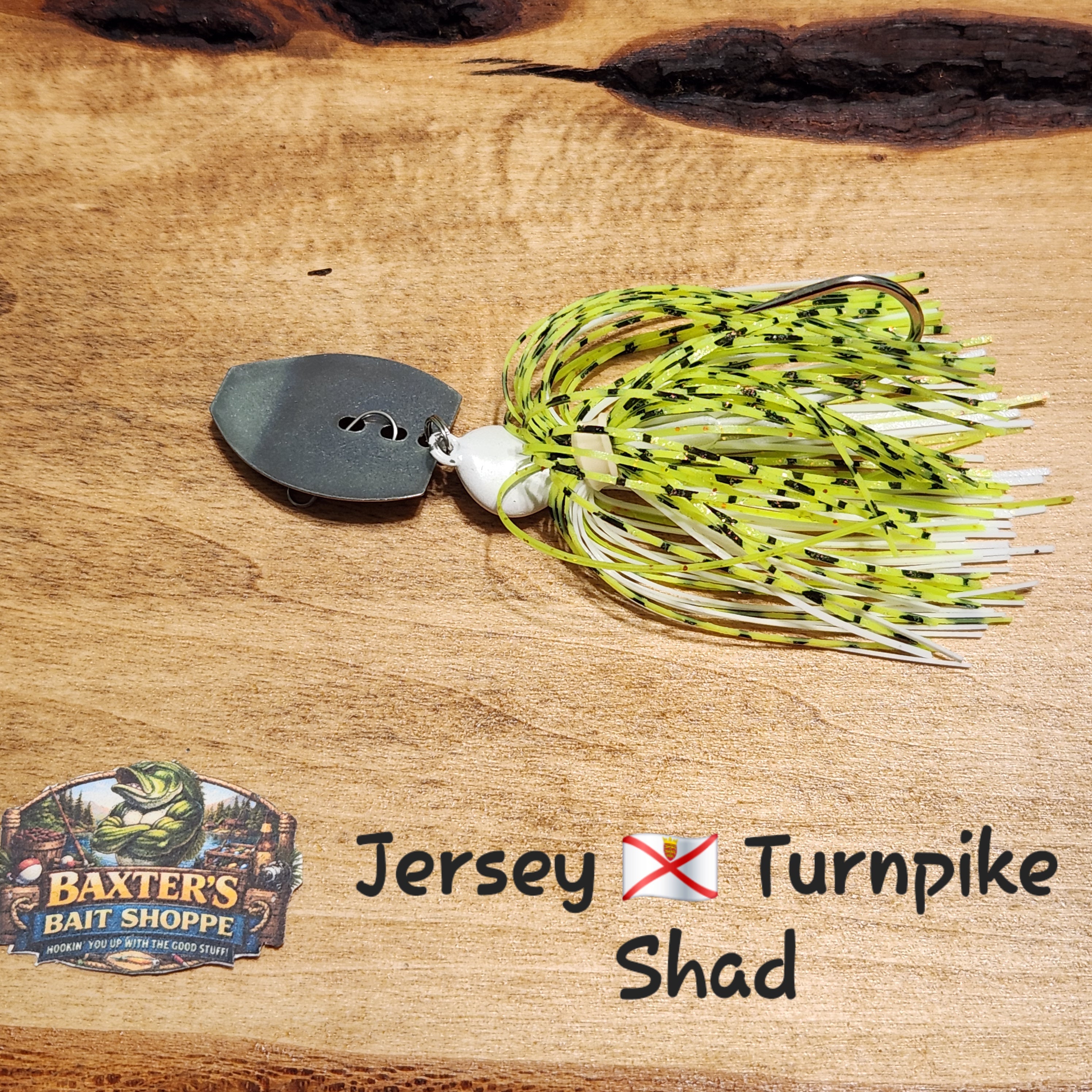 Bladed  vibration Jig JERSEY TURNPIKE SHAD