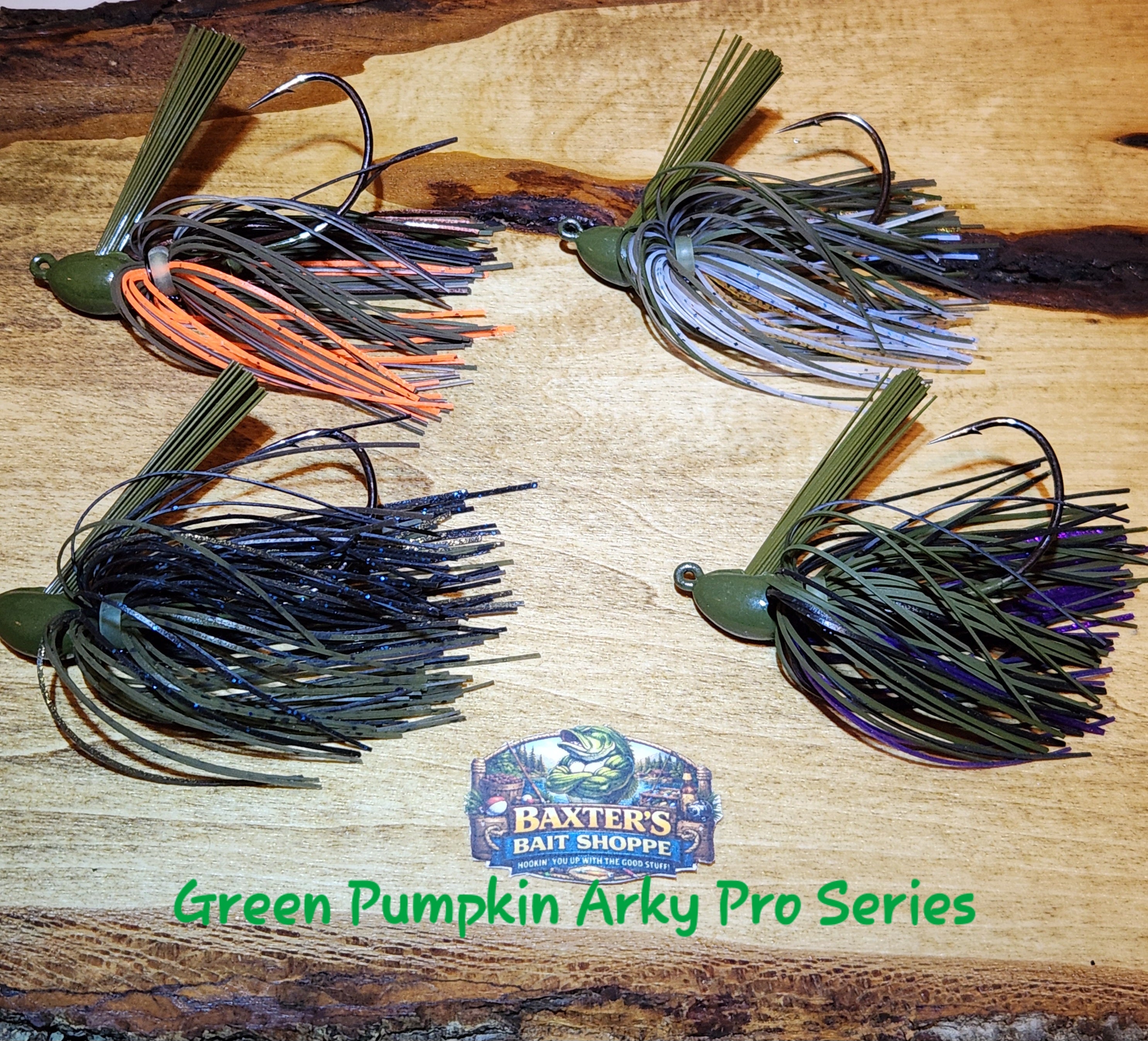 SWIM JIG ARKY- GREEN PUMPKIN PRO SERIES JIG SET