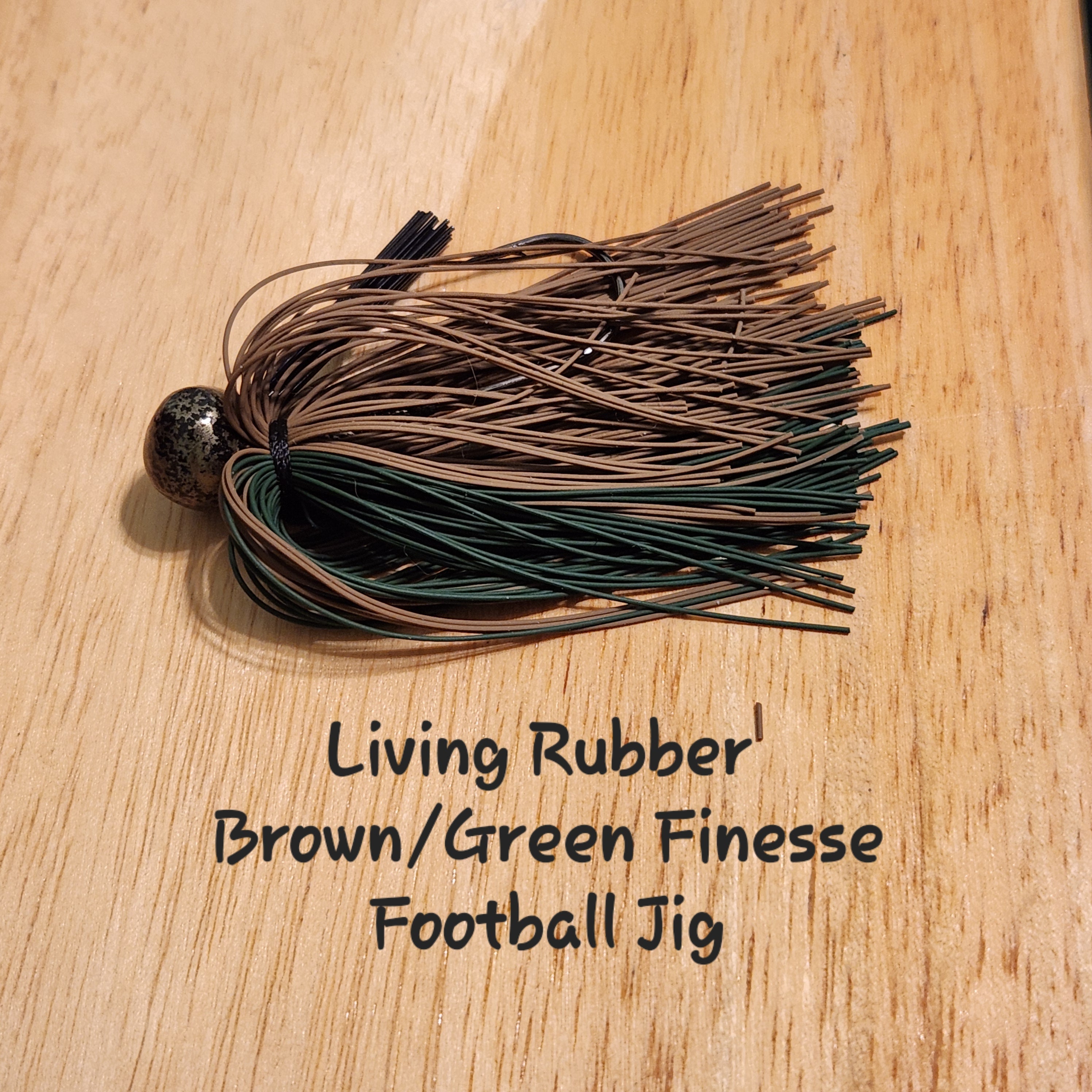 "Living Rubber" jigs