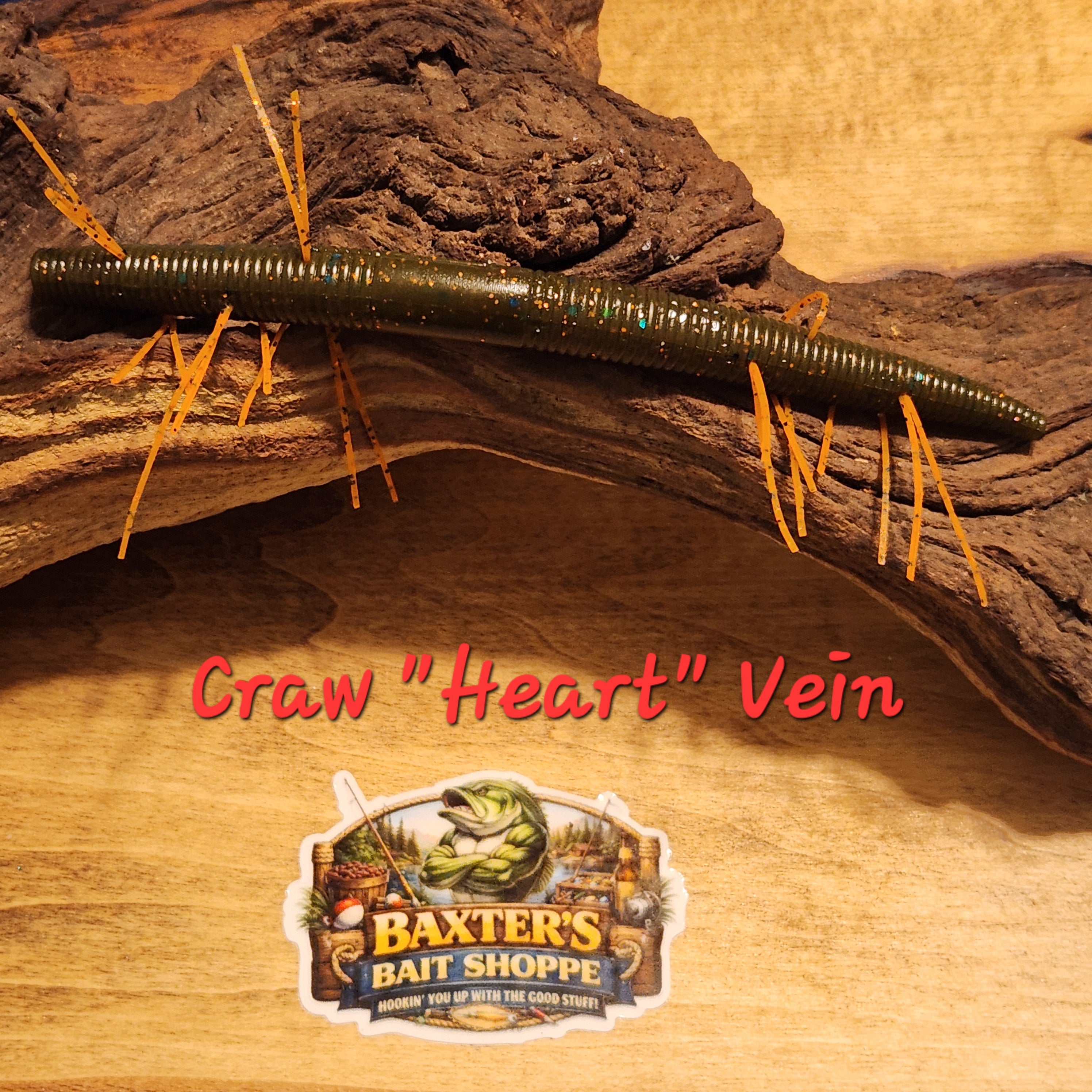 Trigger Stick Baits: Craw "Heart" Vein