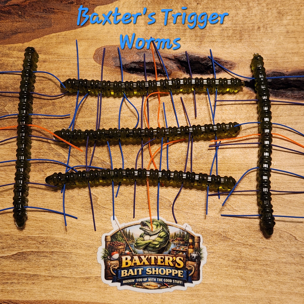 Trigger Worms: WATERMELON & ORANGE TRIGGER