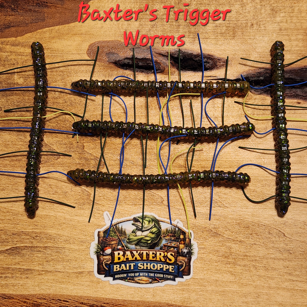 Trigger Worms: GREEN PUMPKIN MAGIC & CHARTREUSE TRIGGER