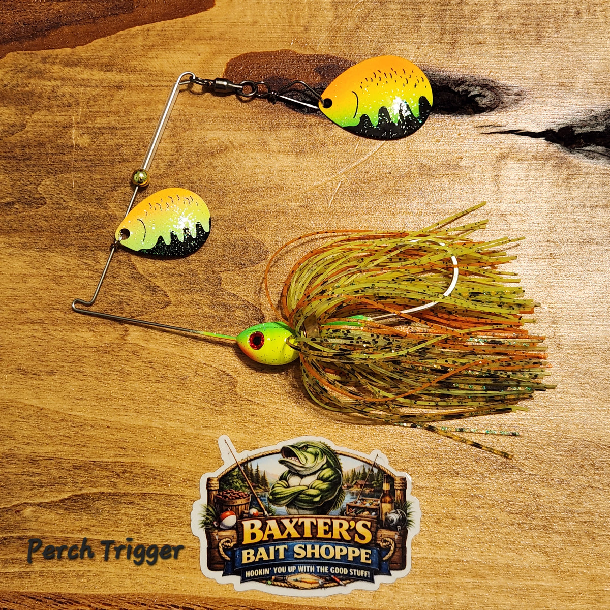 ⚡ BAXTER'S BAITS — TRIGGER SPIN™ Perch Trigger