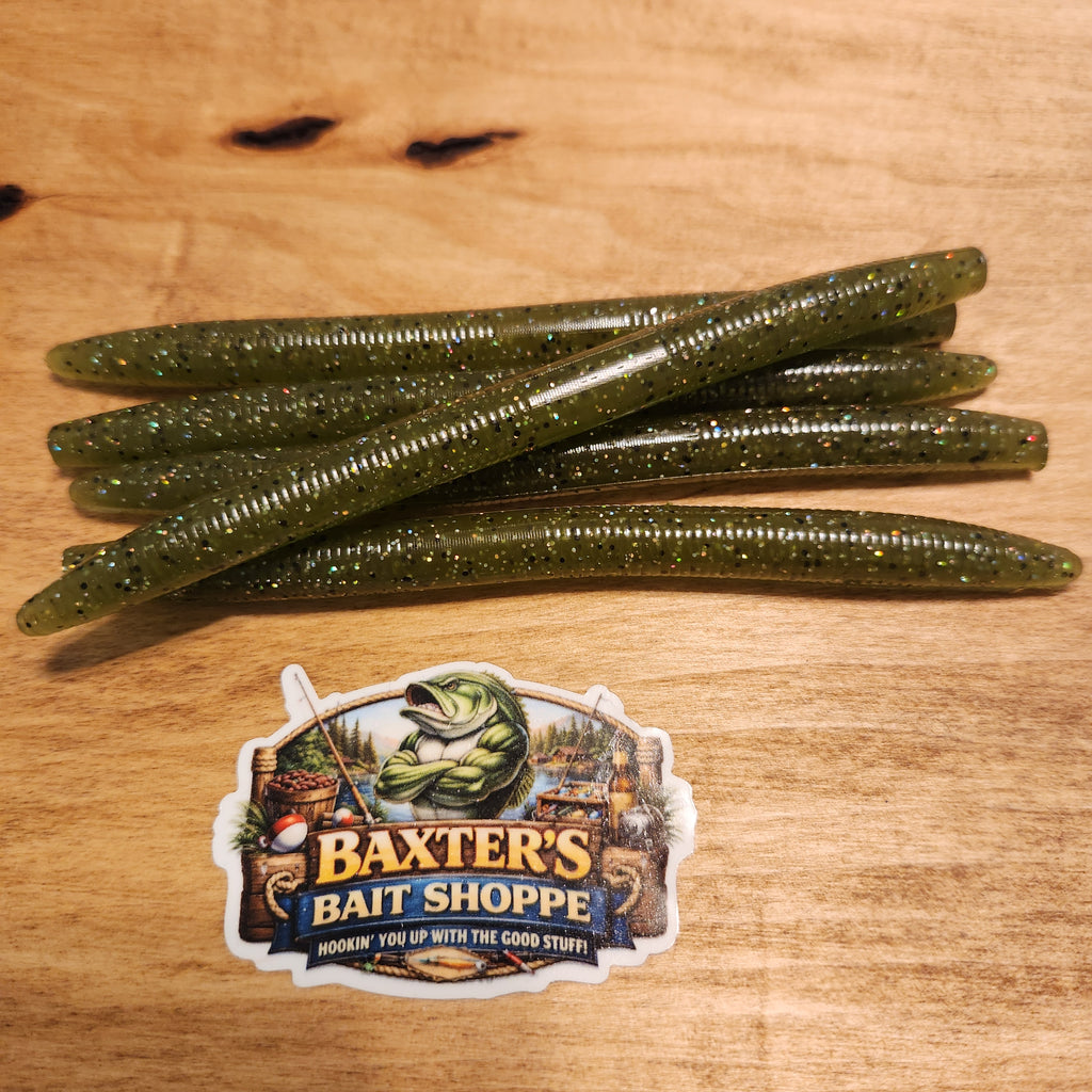 Trigger Stick Bait 5 inch Green Pumpkin Magic