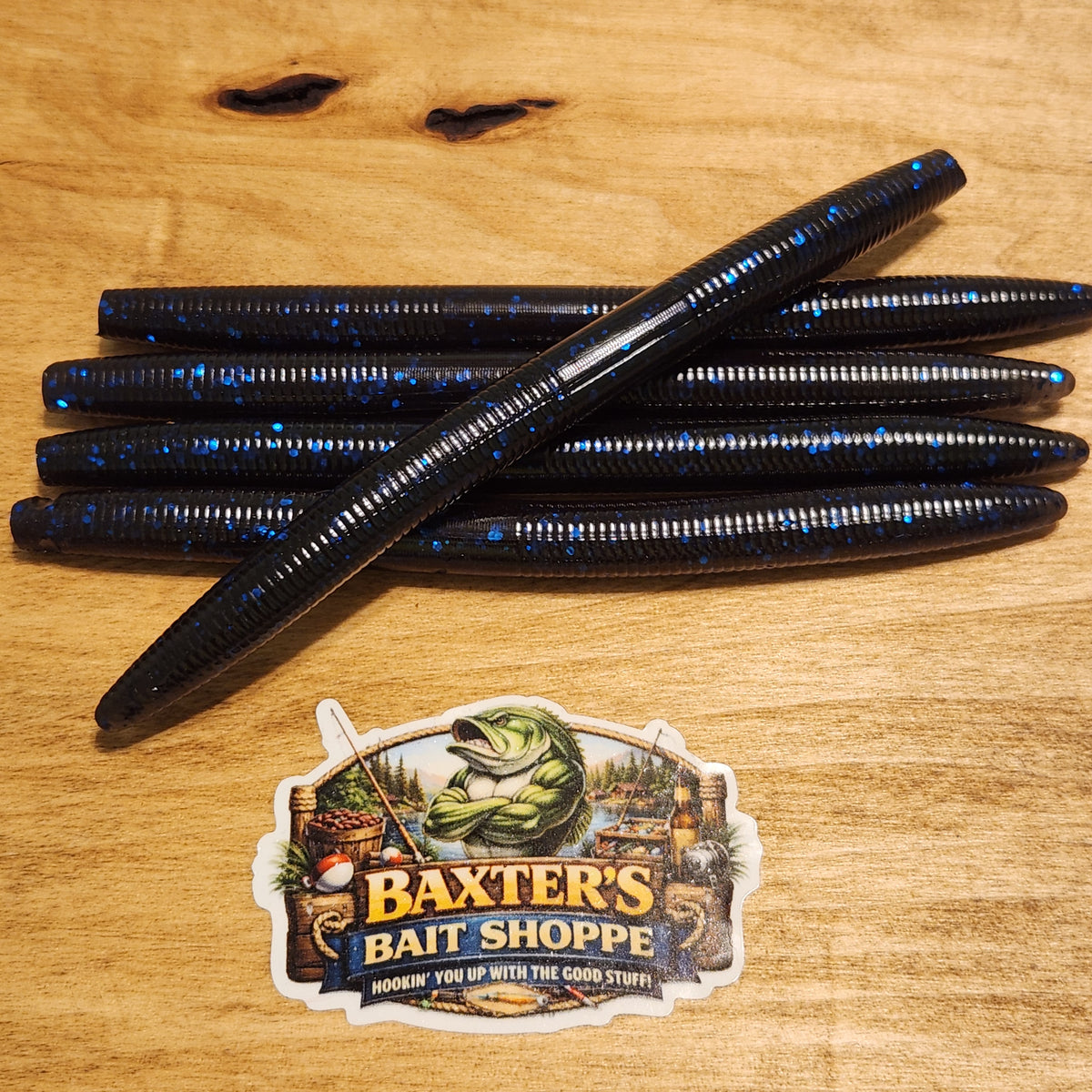 Trigger Stick Bait 5 inch Black & Blue
