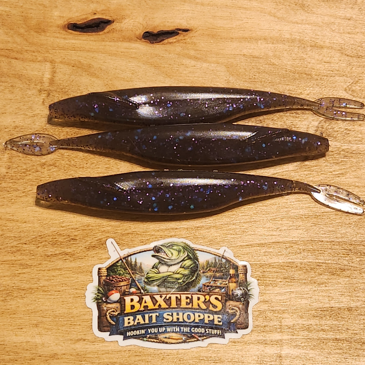Baxter's Baits Trigger Glider Color Shift Purple