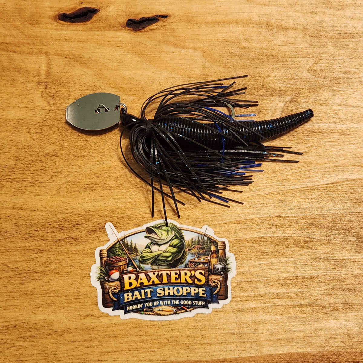 Baxter's Baits Micro-Vibe Black and Blue