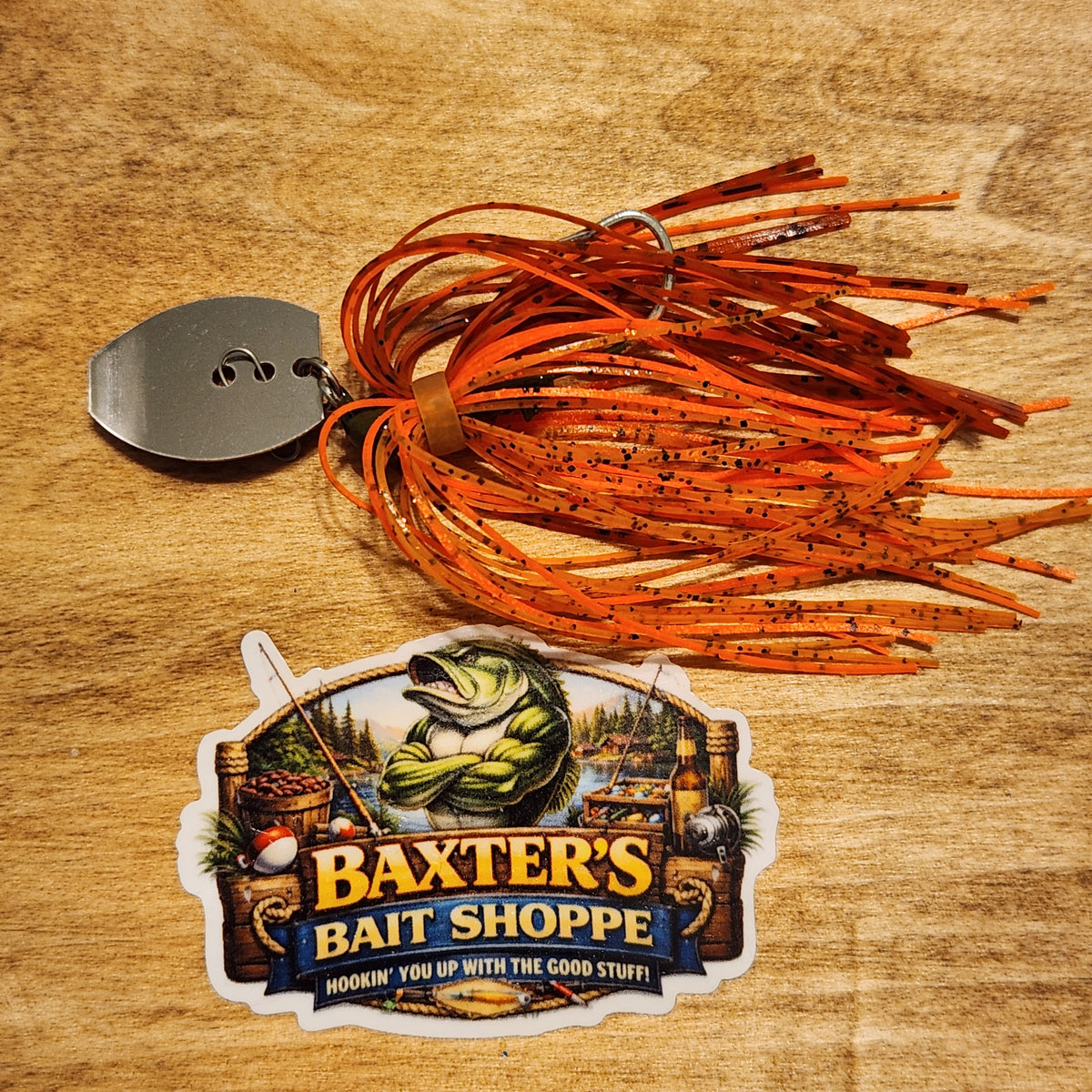Baxter's Baits Micro-Vibe Fire Craw
