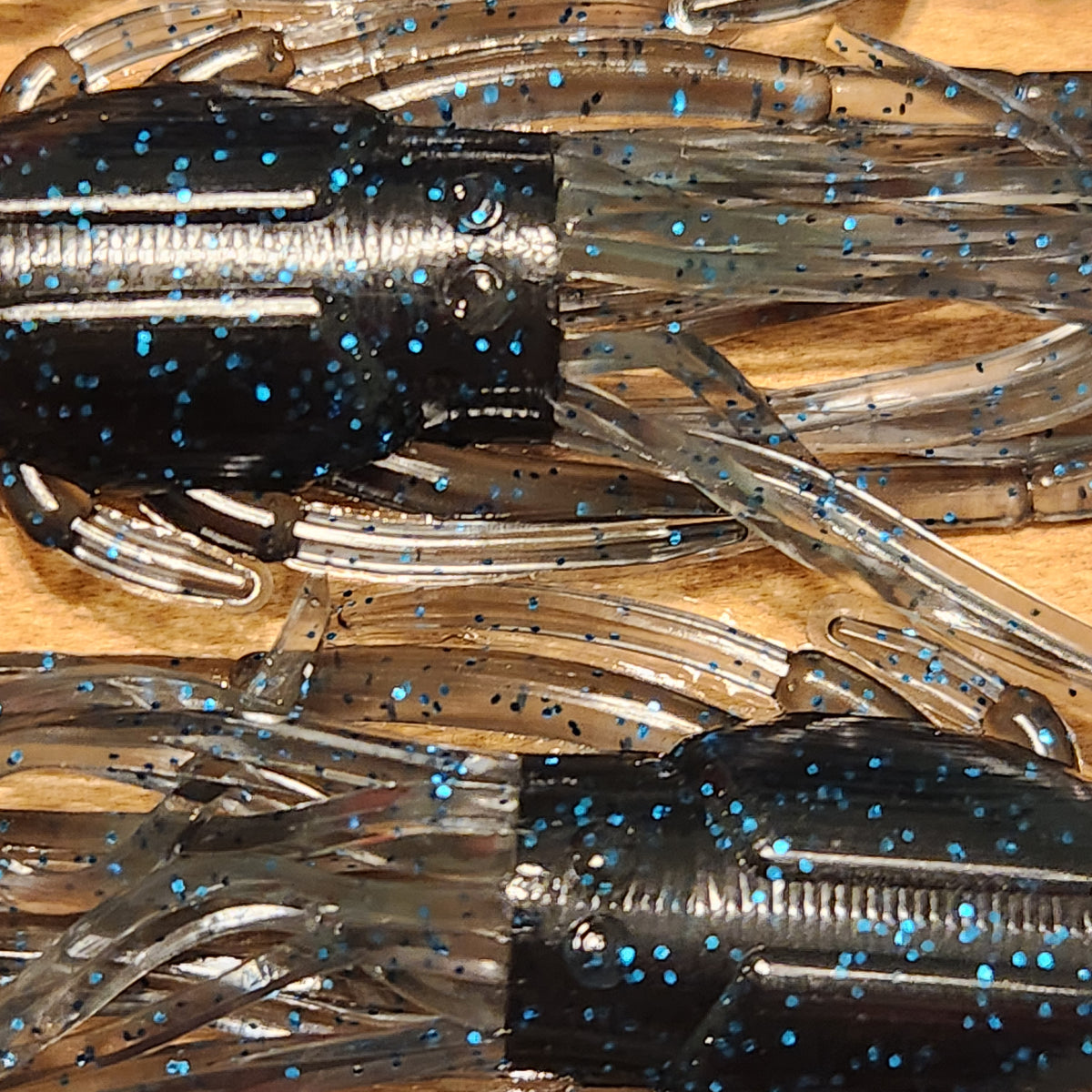 🦞 Baxter’s Baits Trigger Crawkin™ Black & Blue