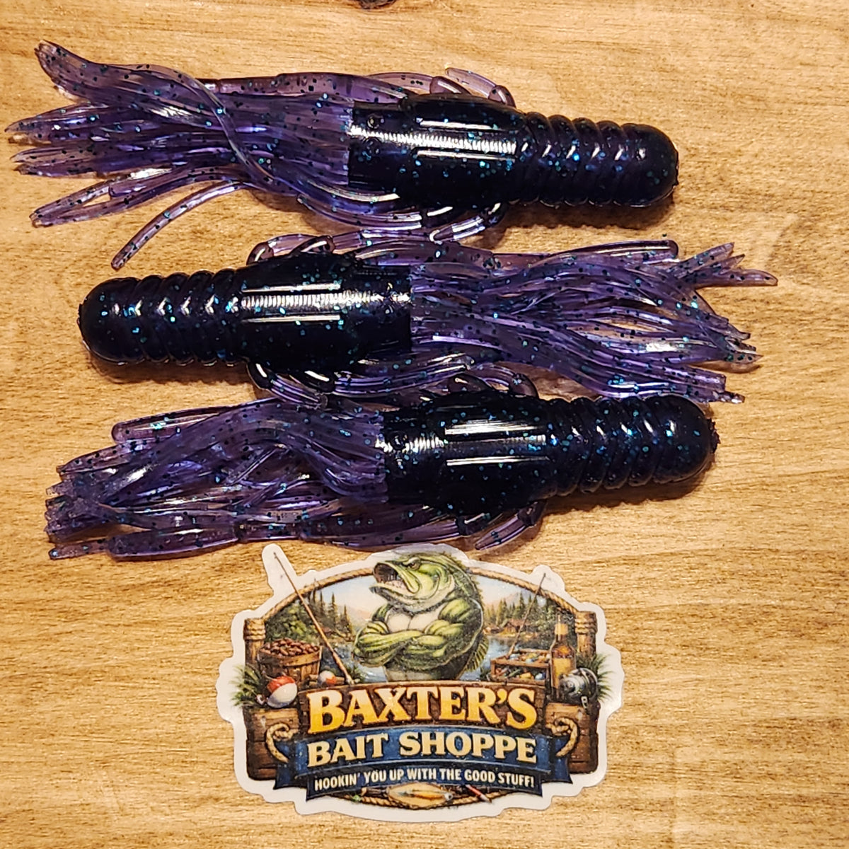 🦞 Baxter’s Baits Trigger Crawkin™ Junebug