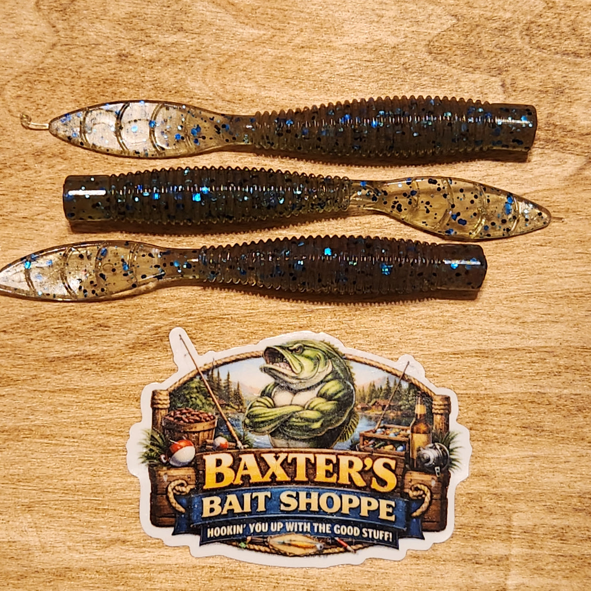 Trigger Bomb™ Green Pumpkin Blue Flake