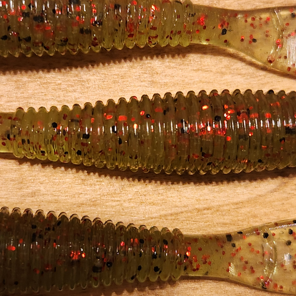 Trigger Bomb™ Green Pumpkin Red & Black Flake