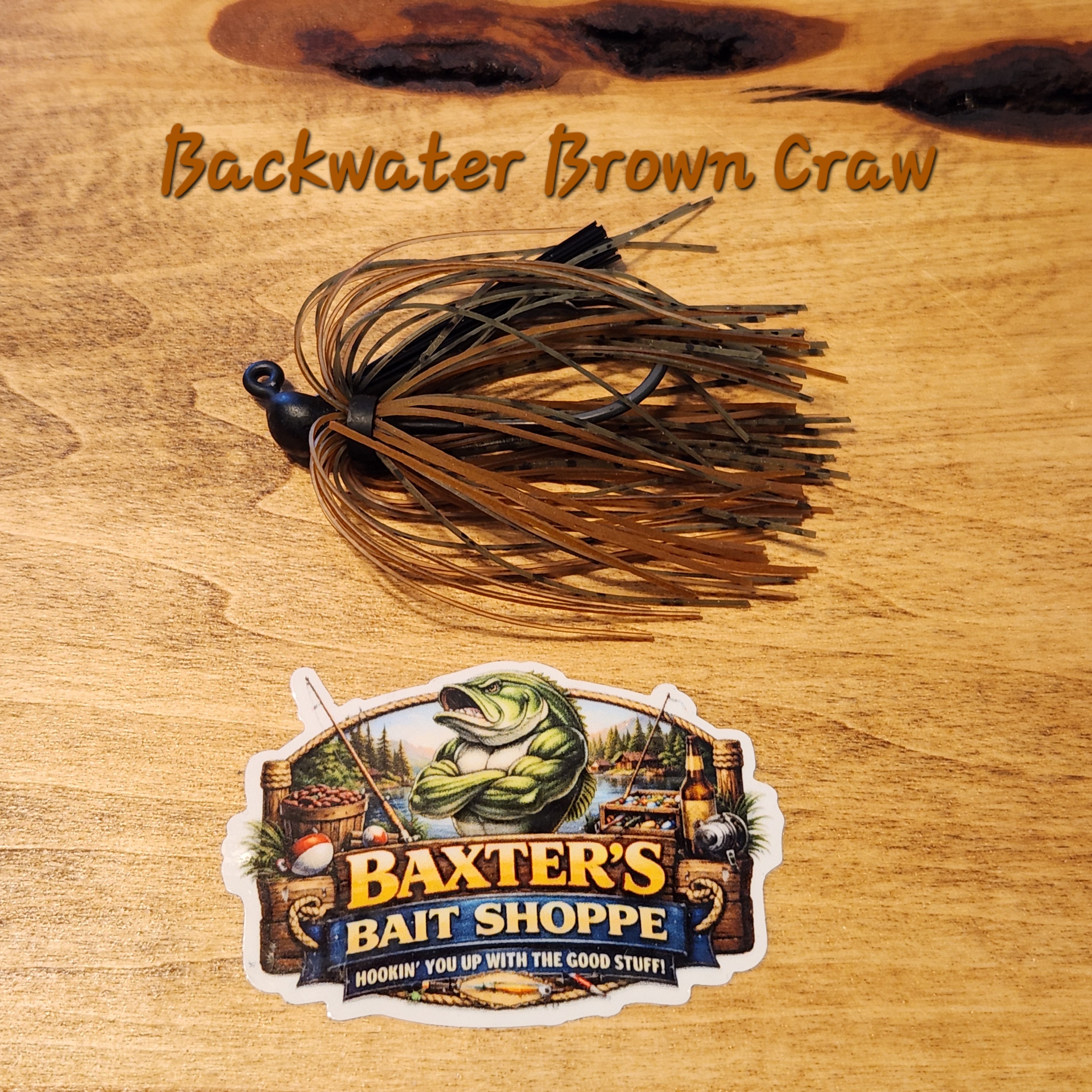 Arkie Style Jig BACKWATER BROWN CRAW