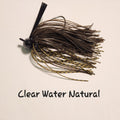 Football Jig (NJ/PA)  CLEAR WATER NATURAL