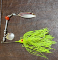 DOUBLE BLADE Spinner Bait -Chartreuse 3/8oz