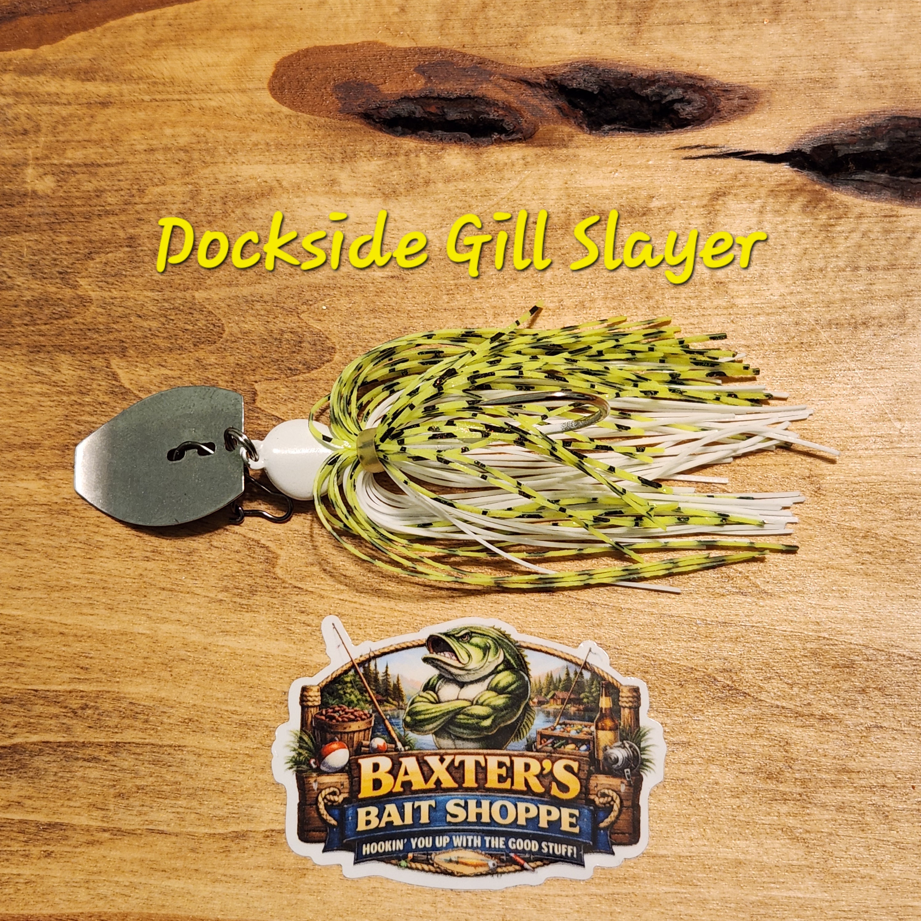 Bladed  vibration Jig:DOCKSIDE GILL SLAYER