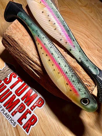 TRAILERS for Jigs, Swim jigs, Vibrating jigs BY STUMPTHUMPER SOFT PLASTICS