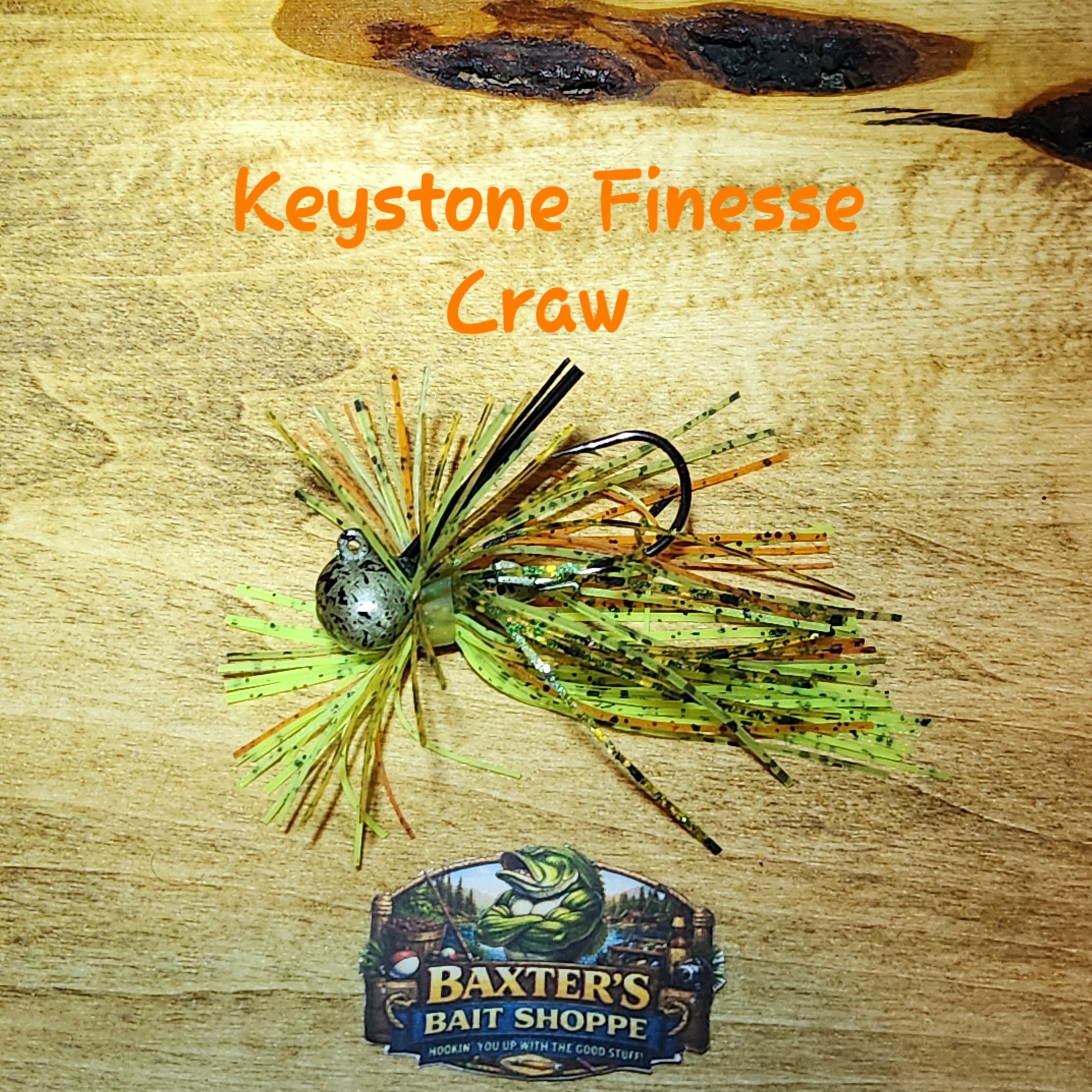 Finesse jig: Football KEYSTONE FINESSE CRAW (PA/NJ)