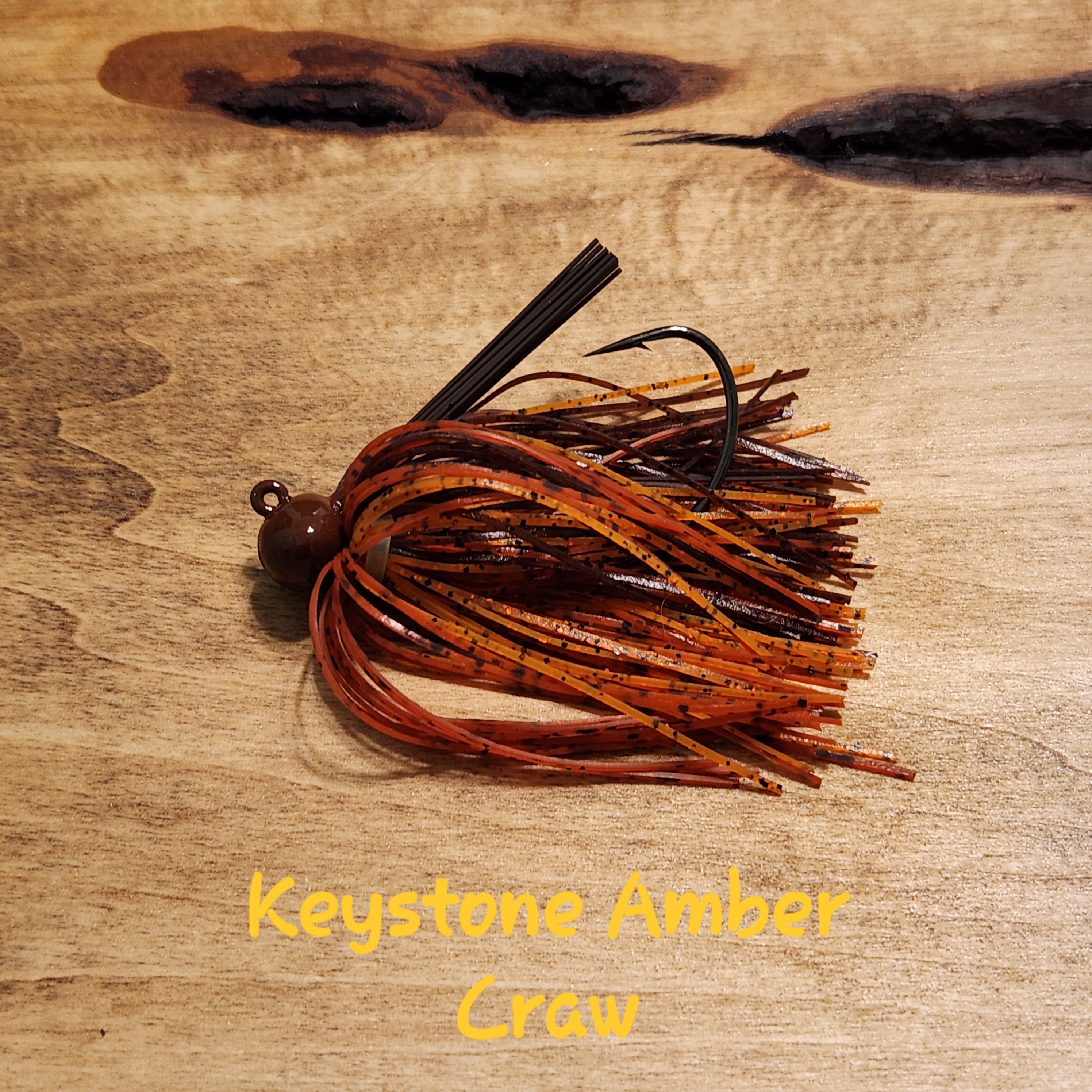 Football Jig (NJ/PA) KEYSTONE AMBER CRAW