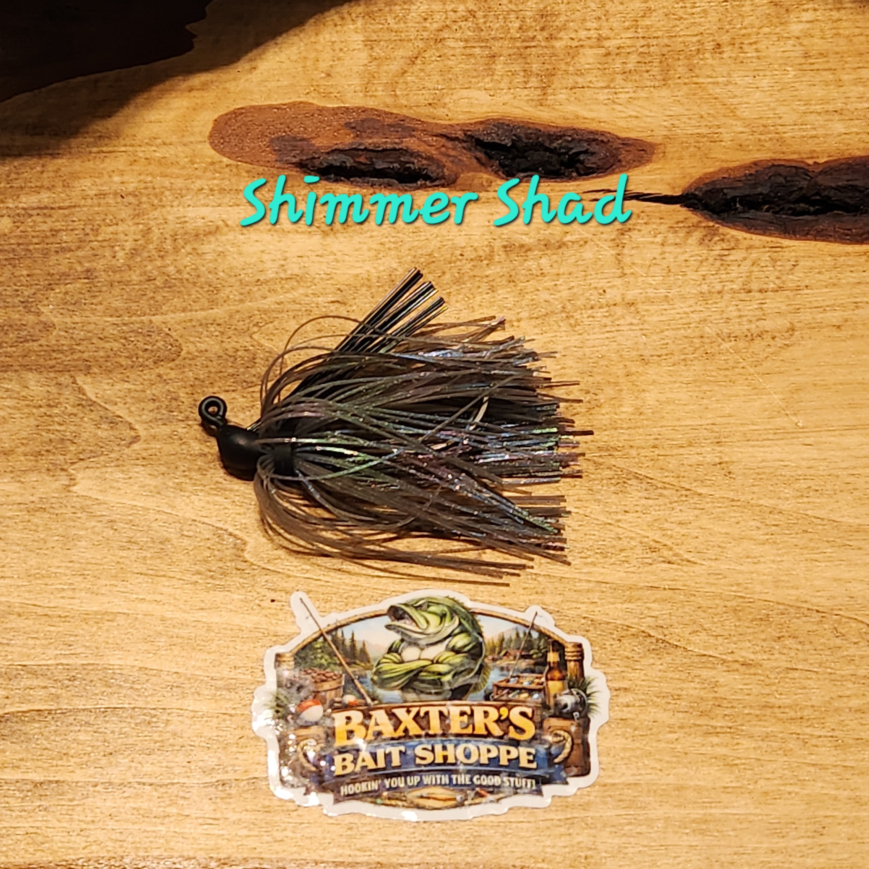 Arkie Style Jig: JERSEY  Shimmer Shad
